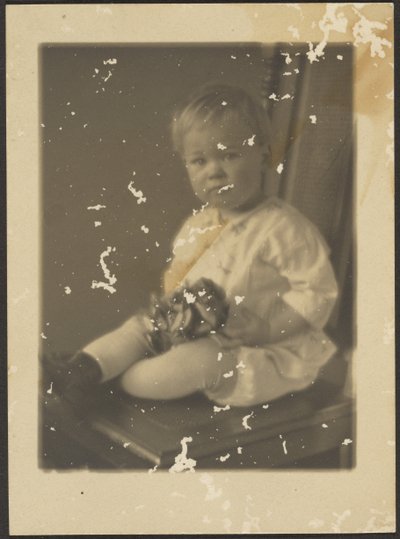 Portrait of a Baby by Louis Fleckenstein
