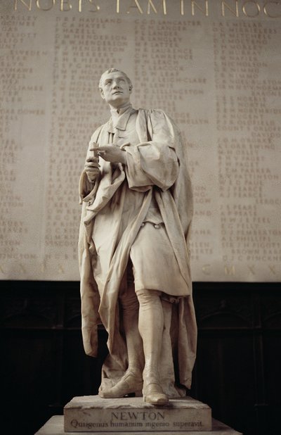 Sir Isaac Newton (Marble) by Louis Francois Roubillac