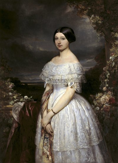 Portrait of the Viscountess de Biolley by Louis Galnav