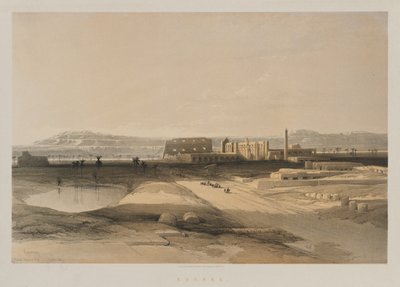 Egypt and Nubia, Volume II: Karnak by Louis Haghe