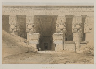 Egypt and Nubia, Volume I: Dendera by Louis Haghe