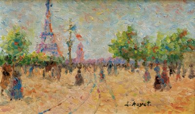Paris, the Eiffel Tower by Louis Hayet