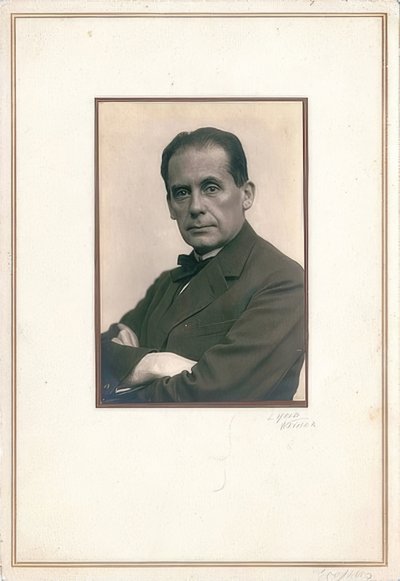 Walter Gropius (1883-1969). Early 1920s by Louis Held