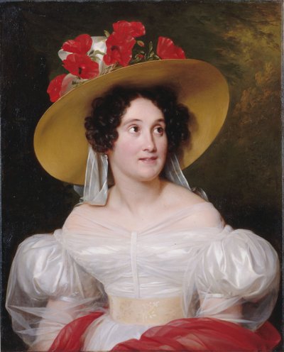 Portrait of Madame Arachequesne by Louise Marie Jeanne Hersent