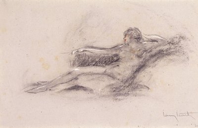 Reclining Nude by Louis Icart