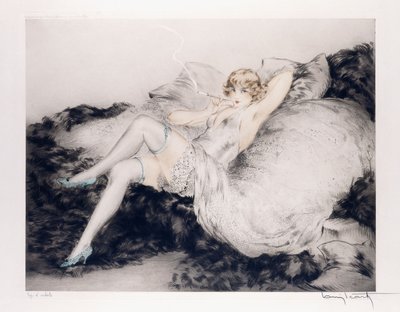 White Underwear by Louis Icart