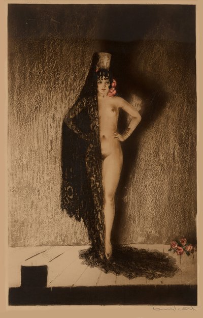Conchita, 1929 by Louis Justin Laurent Icart