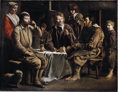 Peasant Meal by Louis le Nain