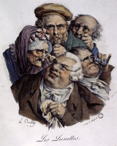 The Glasses, c.1820 by Louis Leopold (after) Boilly