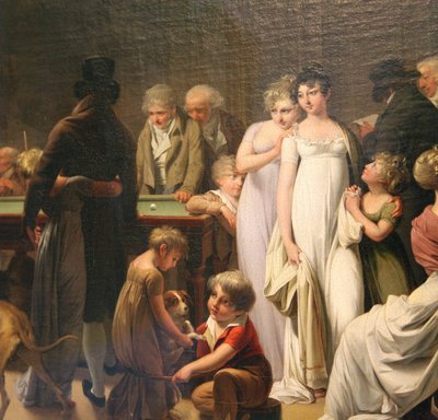 Game of Billiards, 1807 by Louis Leopold Boilly