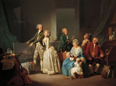 Gohin Family by Louis Leopold Boilly