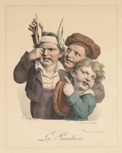 Punishment by Louis Leopold Boilly