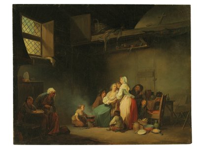 Soup for the Cats by Louis Leopold Boilly