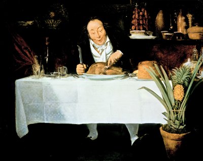 The Gourmand by Louis Leopold Boilly