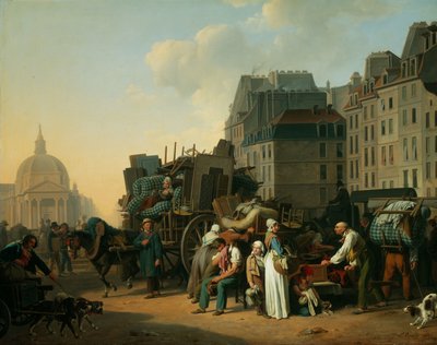 The Movings by Louis Leopold Boilly