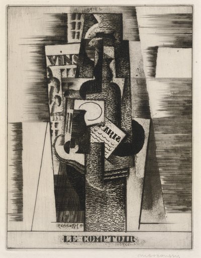 The Bar by Louis Marcoussis