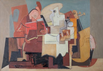 Le Lecteur by Louis Marcoussis