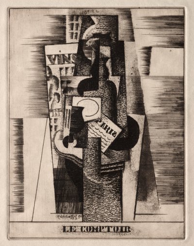 The Bar by Louis Marcoussis