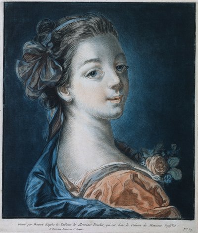 Head of a Woman (Mme. Deshayes?) by Louis Marin Bonnet