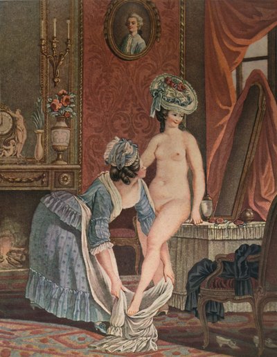 La Toilette, Bathing by Louis Marin Bonnet