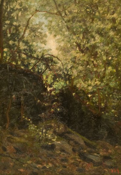 Night Through Forest by Louis Michel Eilshemius