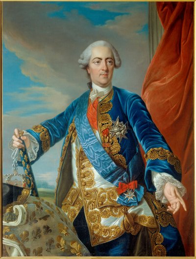 Portrait of Louis XV by Louis Michel van Loo