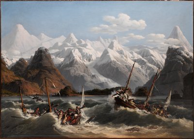 Shipwreck Off the Coast of Alaska by Louis Philippe Crepin
