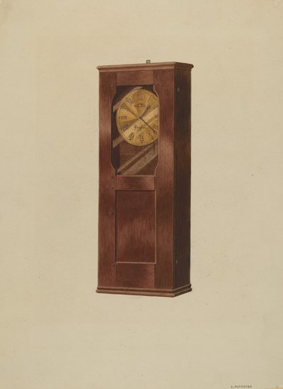 Shelf Clock by Louis Plogsted
