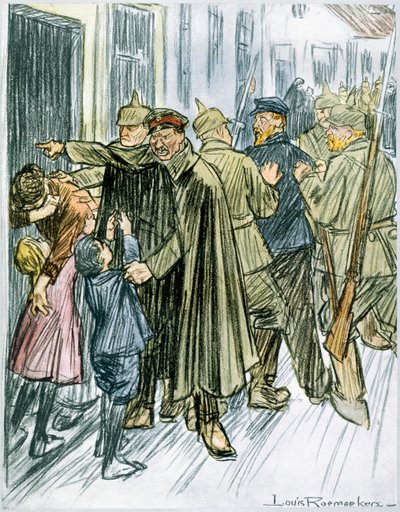Husbands and Fathers by Louis Raemaekers