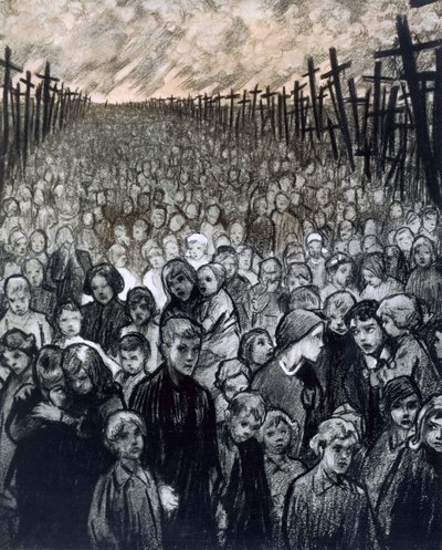 Kreuzland, Kreuzland über Alles, 1916 by Louis Raemaekers
