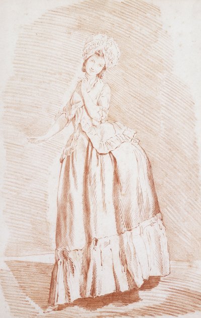 A Standing Lady by Louis Rolland Trinquesse