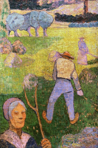 Haymaking by Louis Roy