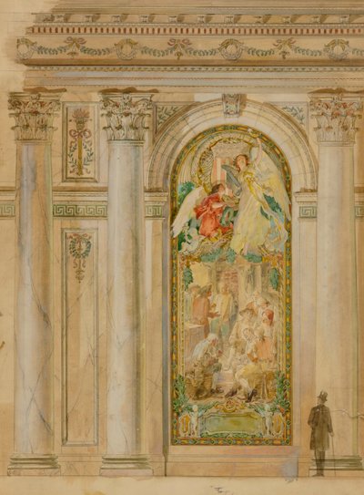A Town Meeting by Louis Schaettle