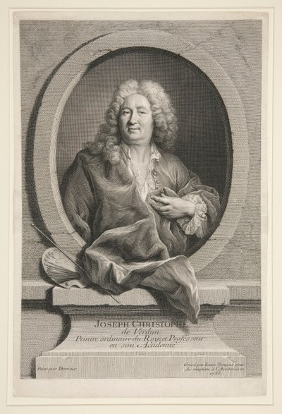 Joseph Christophe (Christophle) (1662-1748) by Louis Surugue