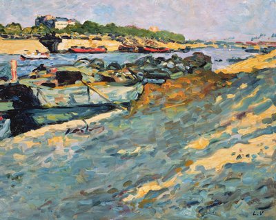 Barge on the Seine by Louis Valtat