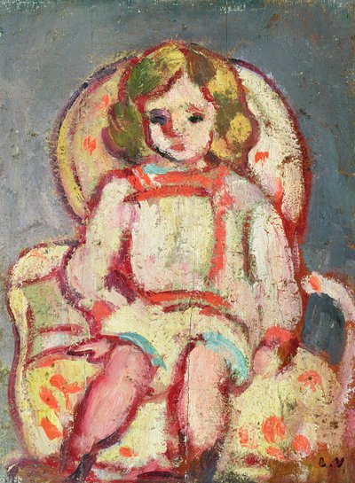 Child in an Armchair by Louis Valtat