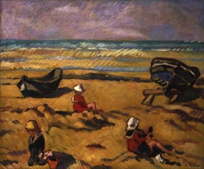 On the Beach by Louis Valtat