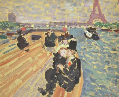 The Bateau-Mouche by Louis Valtat