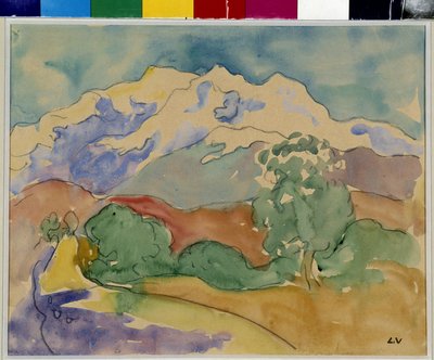 The Sainte Victoire Mountain by Louis Valtat