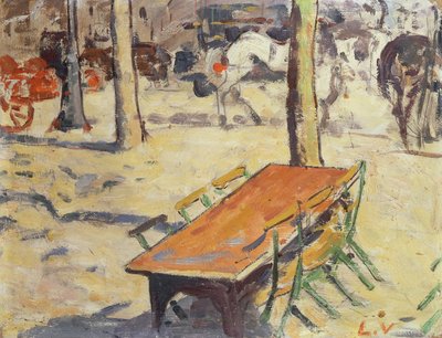 The Shaded Terrace by Louis Valtat