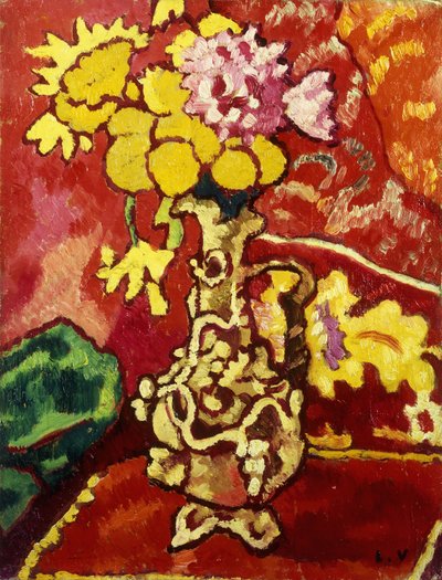 Vase of Flowers by Louis Valtat