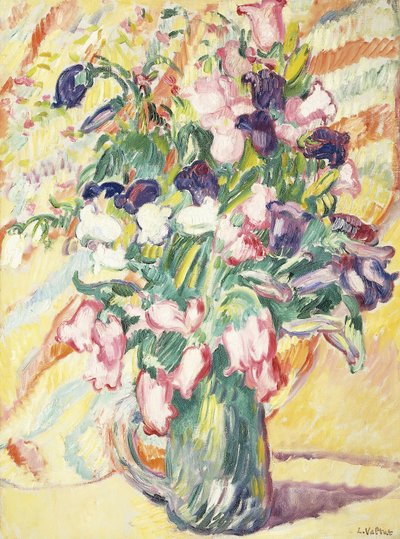 Vase of Flowers by Louis Valtat