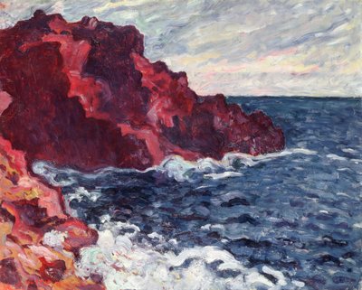 Violet Cliffs by Louis Valtat