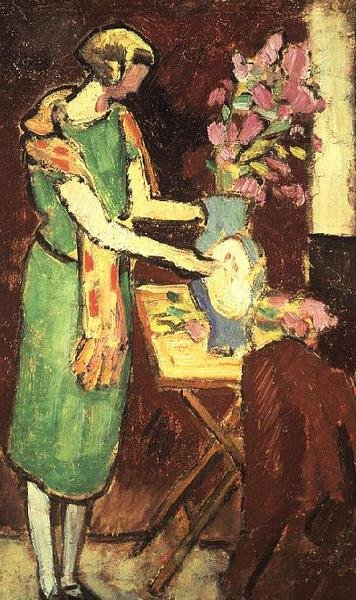 Woman in an Interior by Louis Valtat