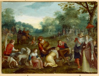 Spring by Louis de (circle of) Caullery