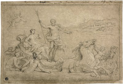 Triumph of Neptune and Amphitrite by Louis de Boullongne