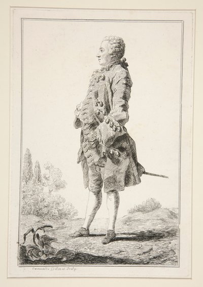 Baron de Bezenval by Louis de Carmontelle