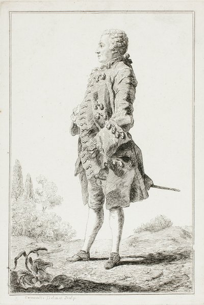 The Baron of Besenval by Louis de Carmontelle