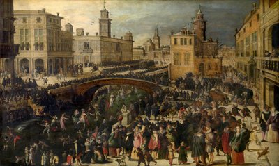 Shrovetide on Ice by Louis de Caullery