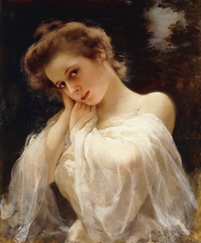 A Young Beauty by Louis de Schryver